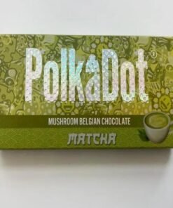 PolkaDot Matcha Mushroom Chocolate Bar