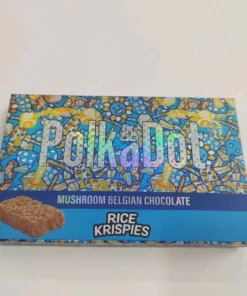 PolkaDot Rice Krispies Mushroom Chocolate Bars For Sale