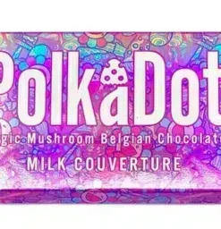 Polka Dot Mushroom Chocolate Milk Couverture