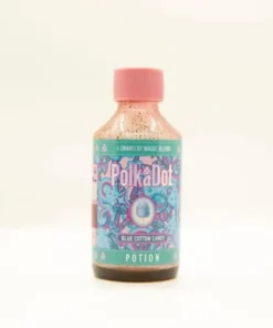 Polkadot Blue Cotton Candy Potion